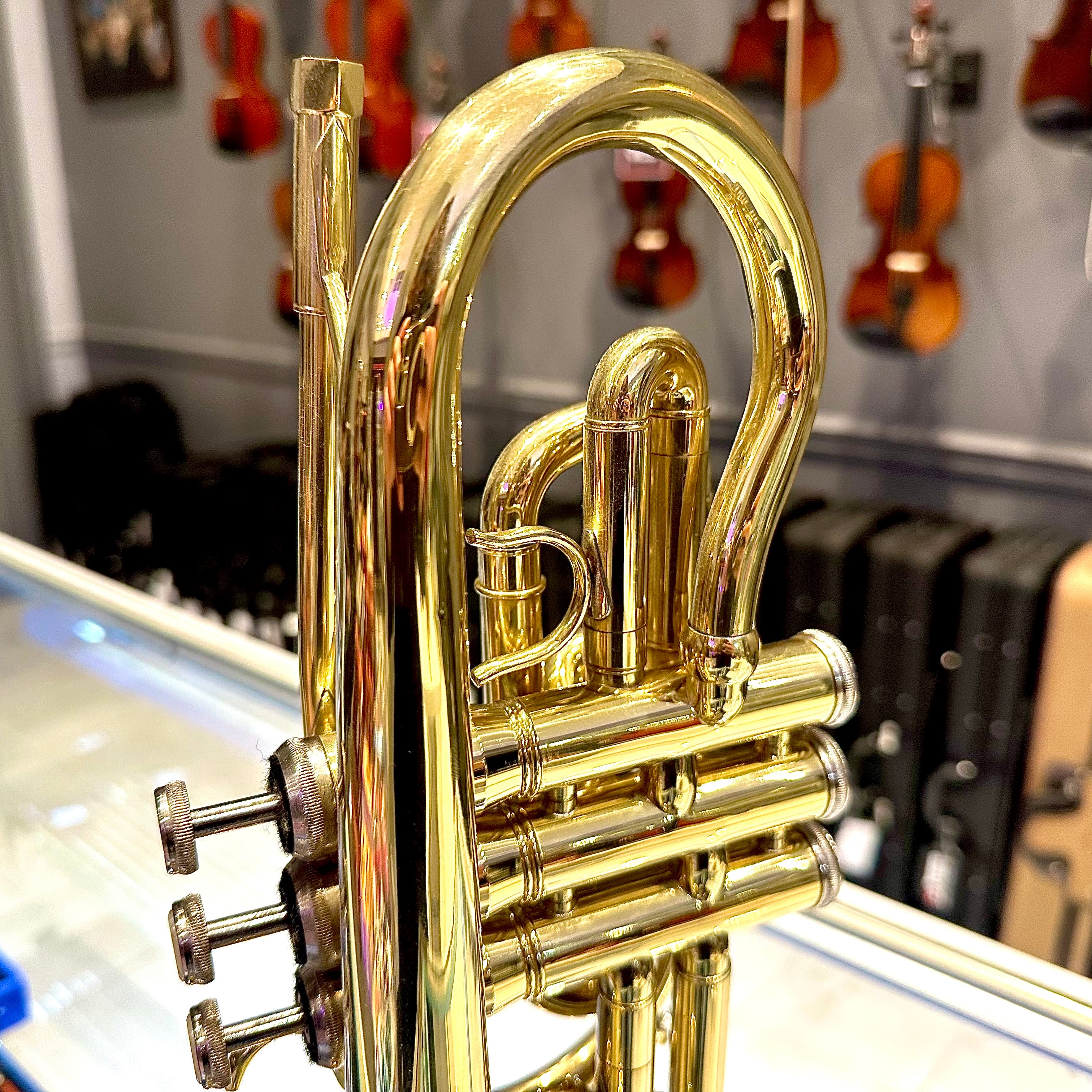 Fugue F440: Student Bb Cornet, Gold