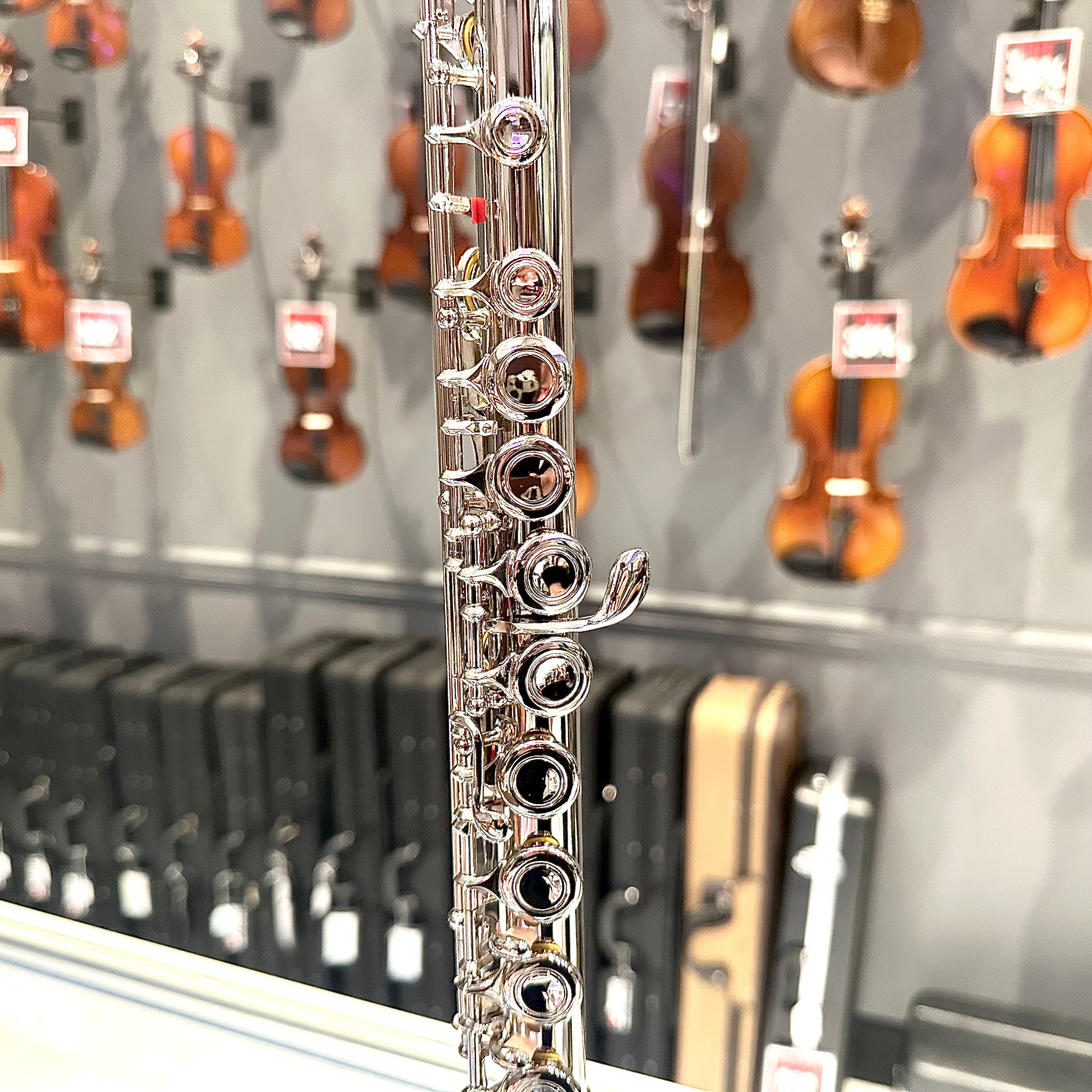 Opal OFL-100: Student Flute, Nickel Plated