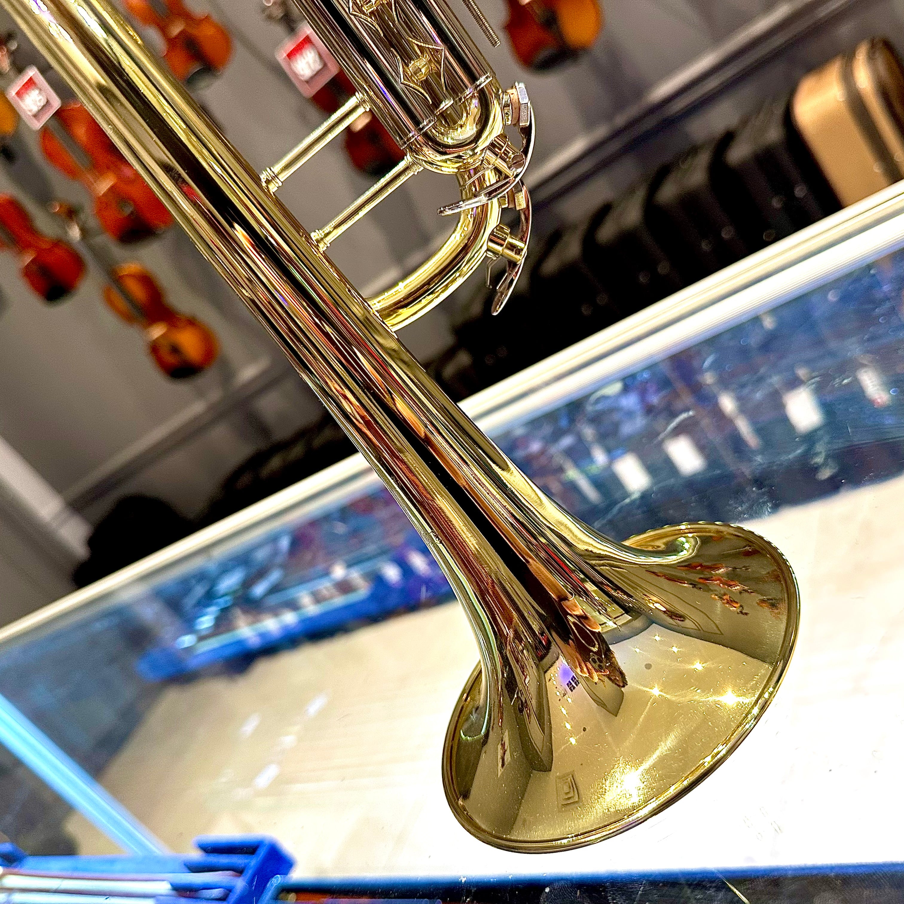 Opal OTR-100: Student Trumpet, Yellow Brass