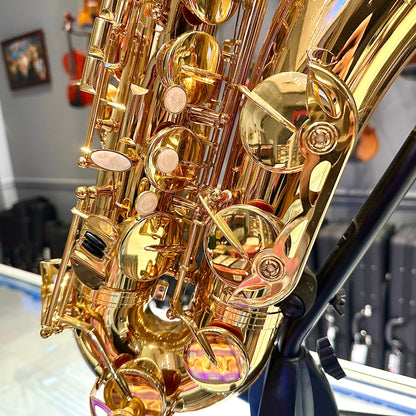 Fugue F85g: Student Tenor Saxophone, Gold Lacquered