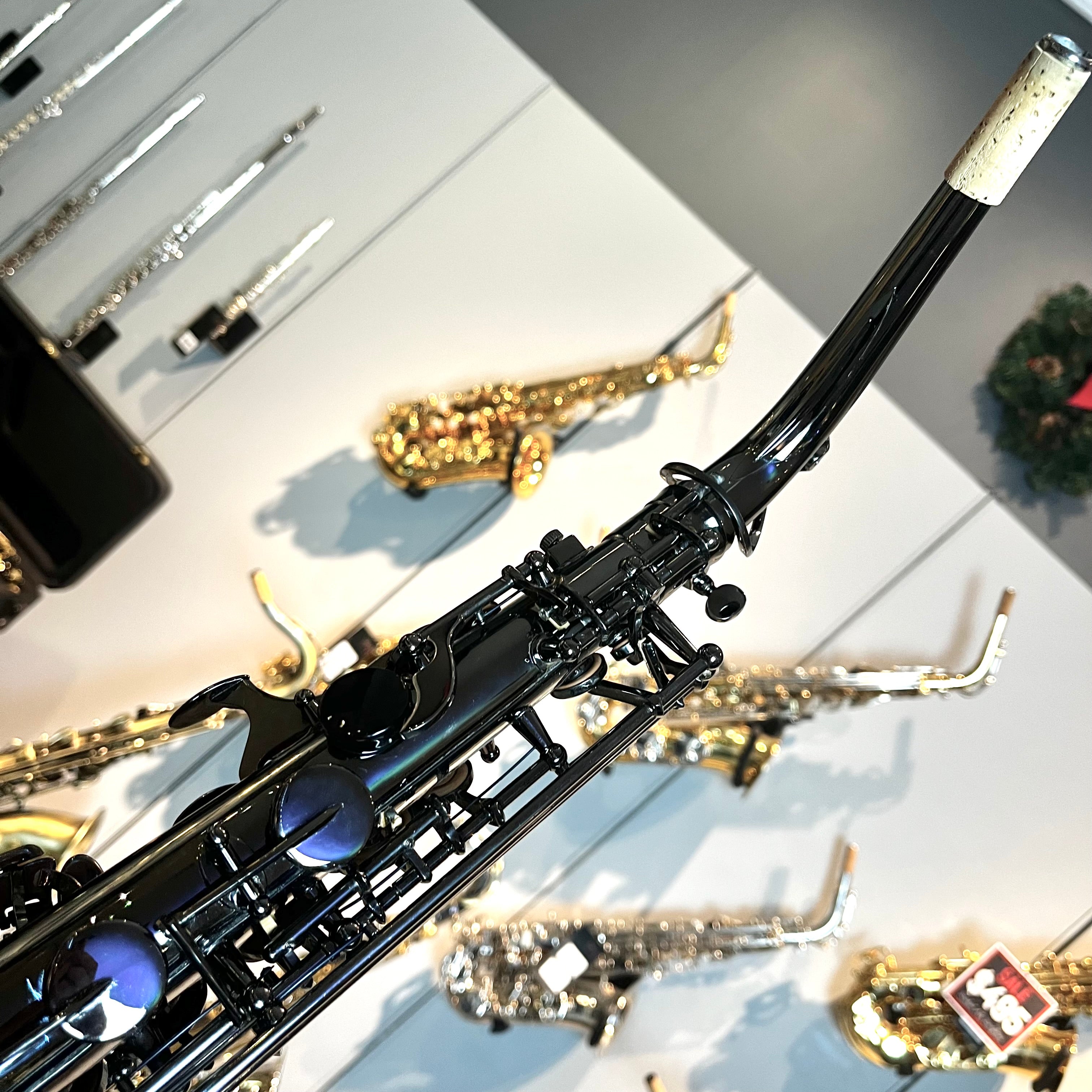 Opal OAS-500: Professional Alto Saxophone, Black Nickel Finish