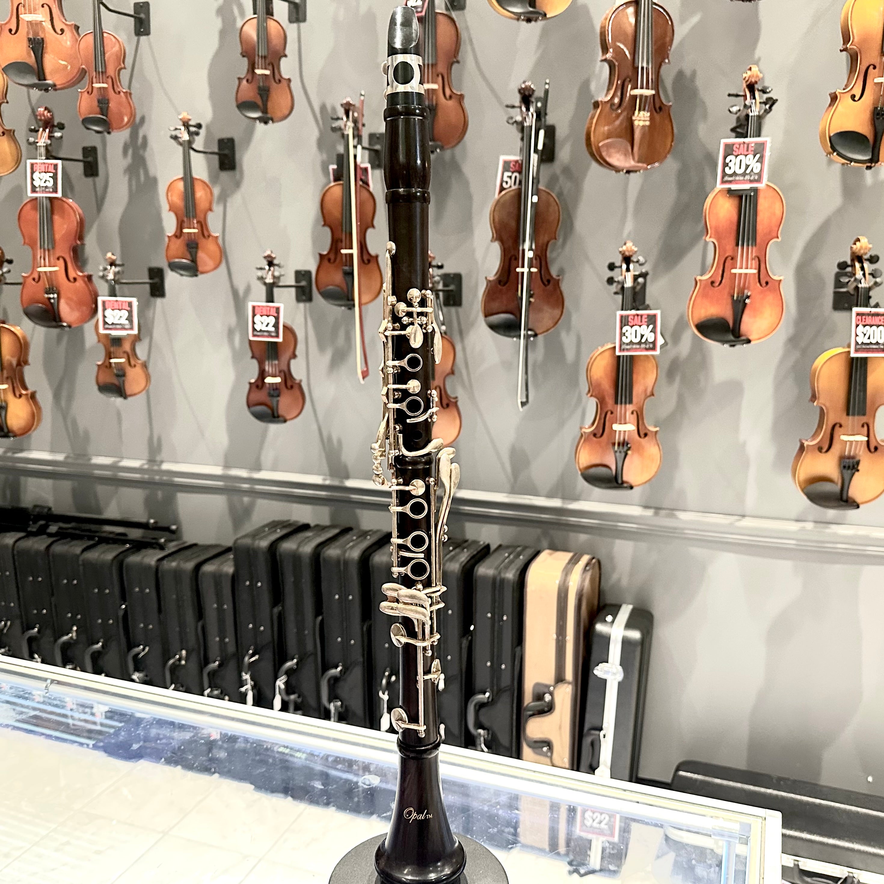 Opal OCL-400: Professional Bb Clarinet, Ebony