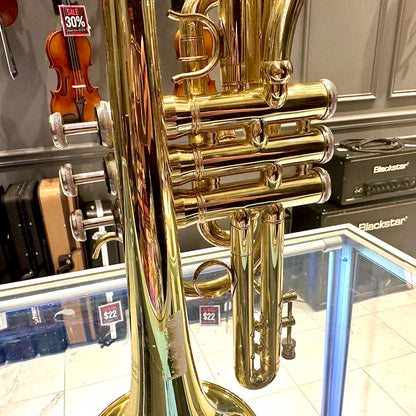 Fugue F440: Student Bb Cornet, Gold