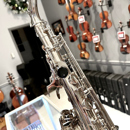 Opal OAS-300: Student Alto Saxophone, Nickel Plated