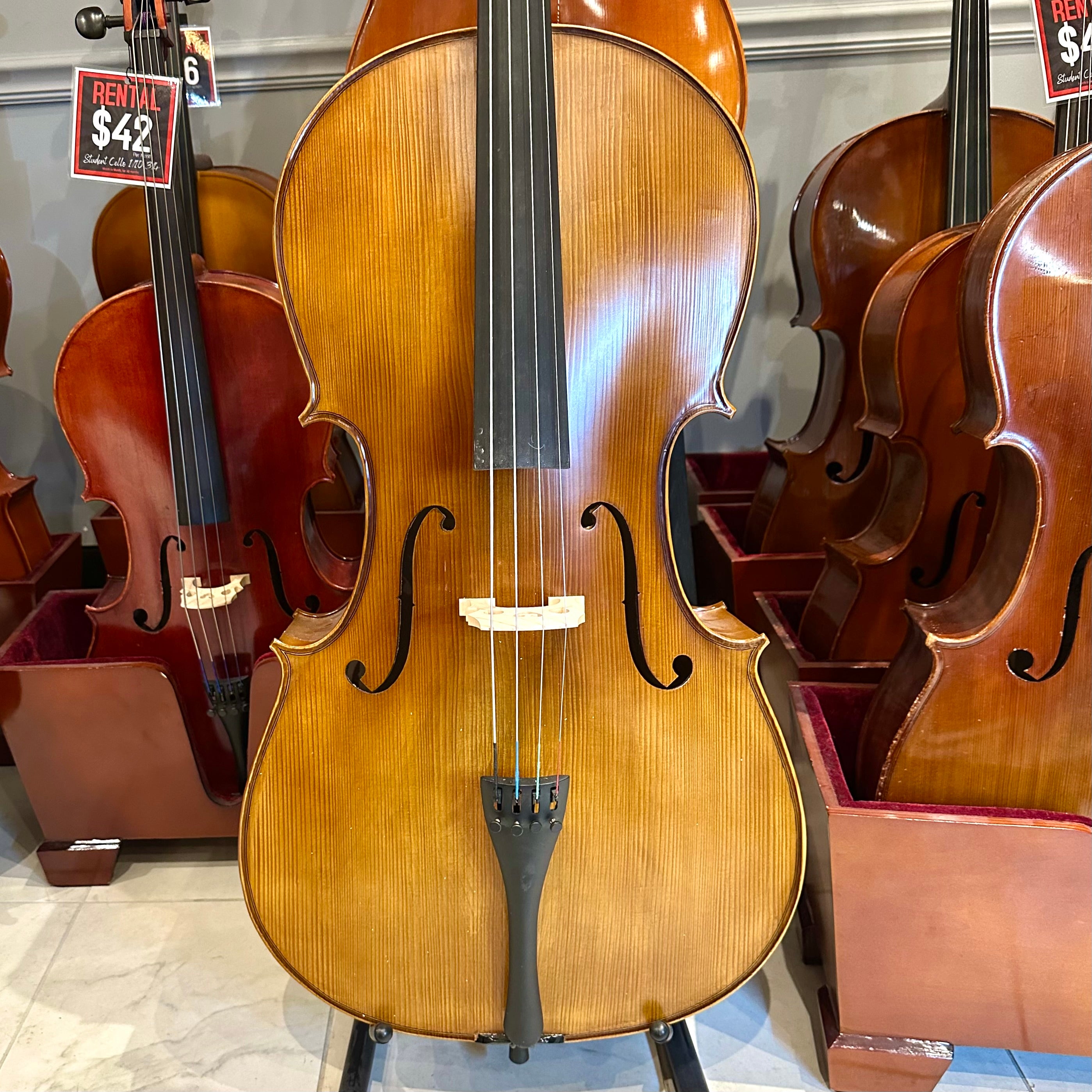 Strumenti a Corde 205-10: Student Cello, Solid, Matte, 4/4