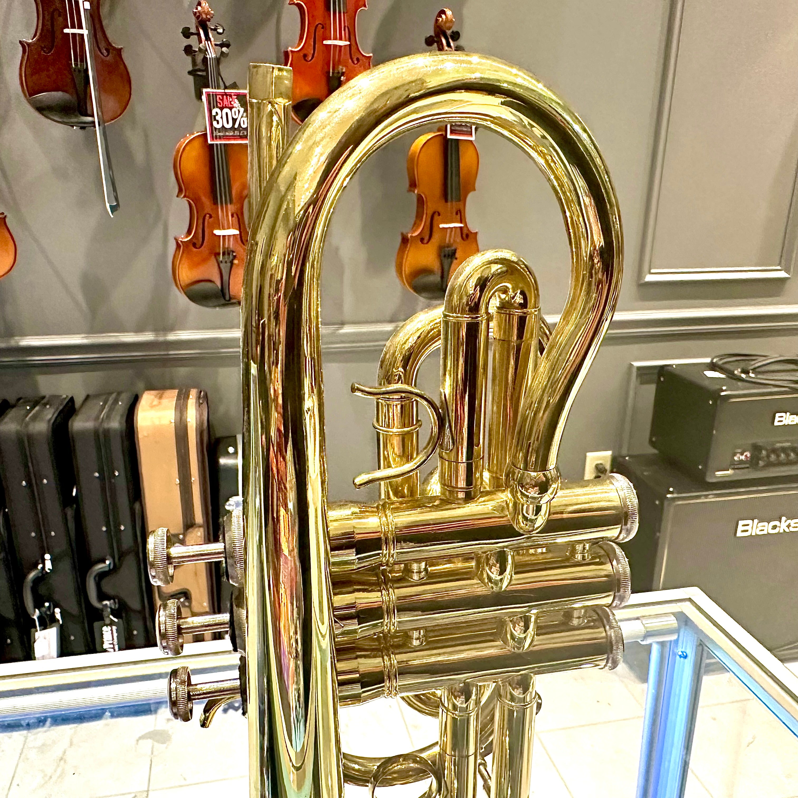 Fugue F440: Student Bb Cornet, Gold