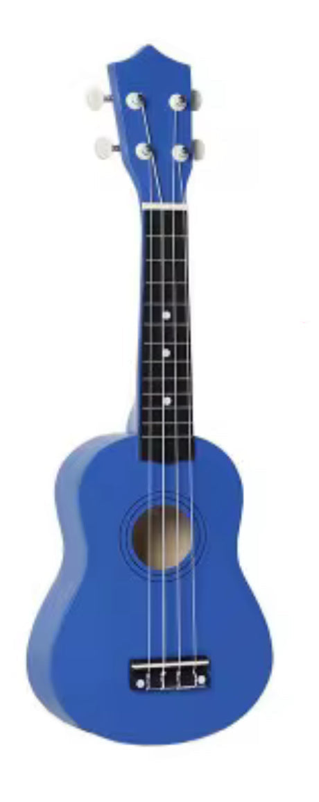 Rebrand Kids Colorful 21" Soprano Ukulele - Navy Blue