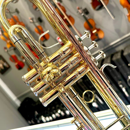 Opal OTR-100: Student Trumpet, Yellow Brass