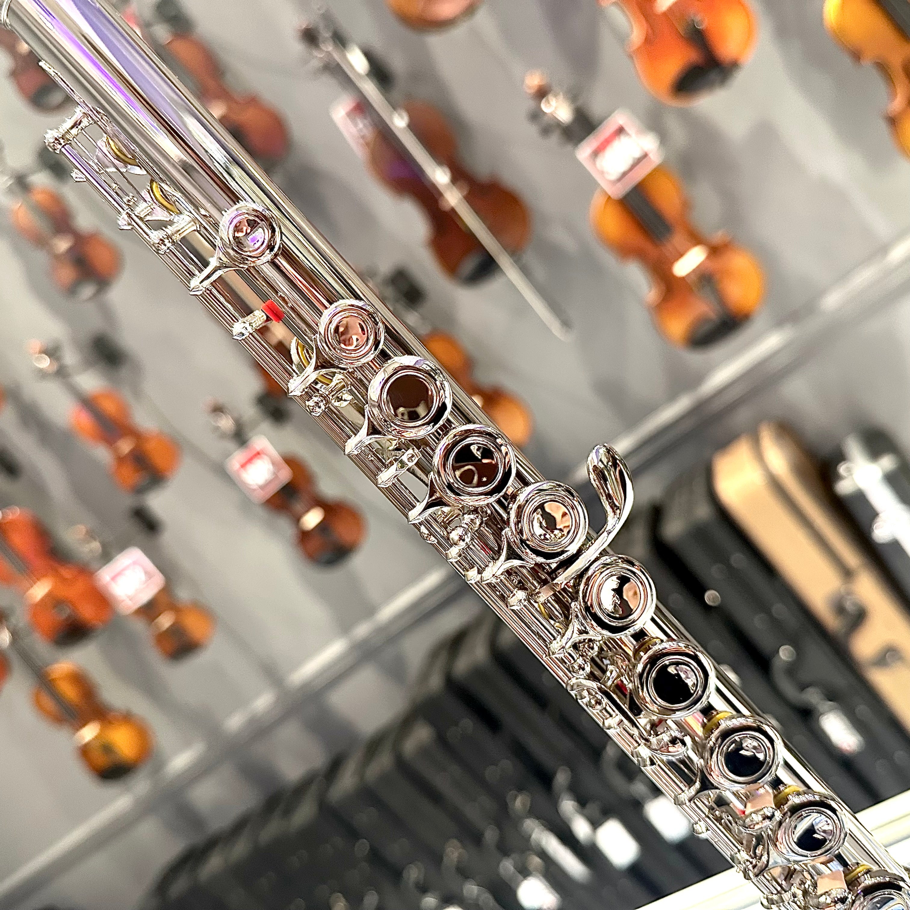 Opal OFL-100: Student Flute, Nickel Plated