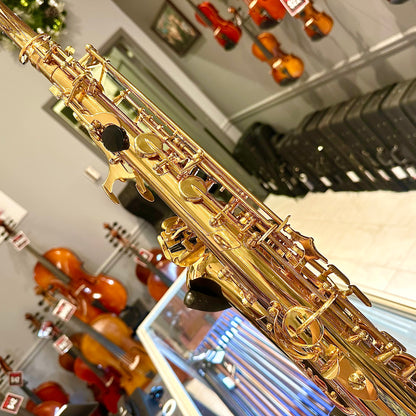 Opal OAS-100: Student Alto Saxophone, Gold Lacquered