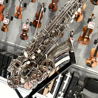 Opal OAS-300: Student Alto Saxophone, Nickel Plated