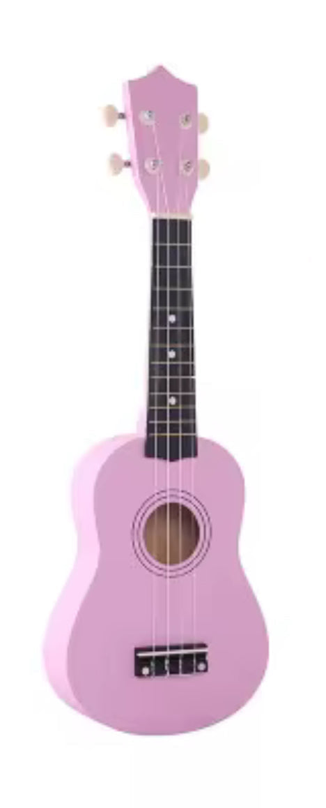 Rebrand Kids Colorful 21" Soprano Ukulele - Pink