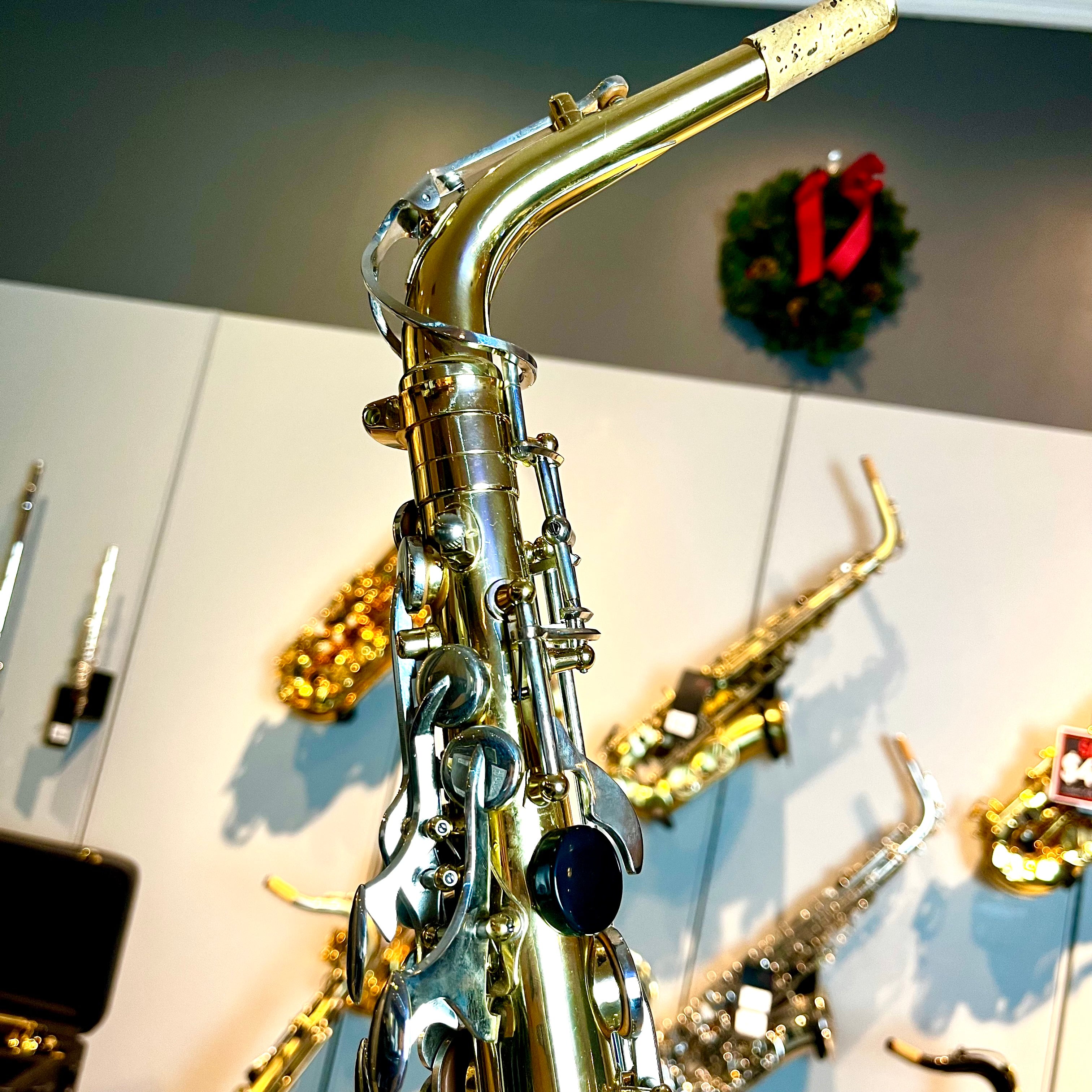 Opal OAS-200: Student Alto Saxophone, Two-Tone (used)