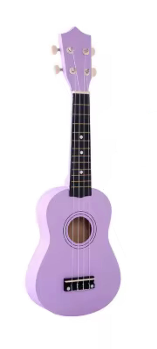 Rebrand Kids Colorful 21" Soprano Ukulele - Purple