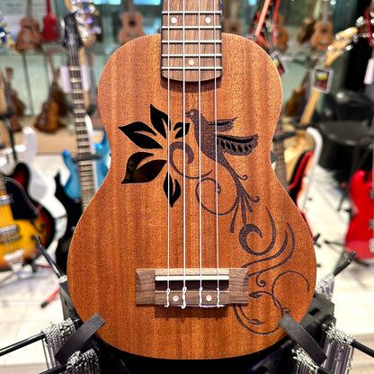 AKUA Aloha: 21" Soprano Ukulele - Hummingbird