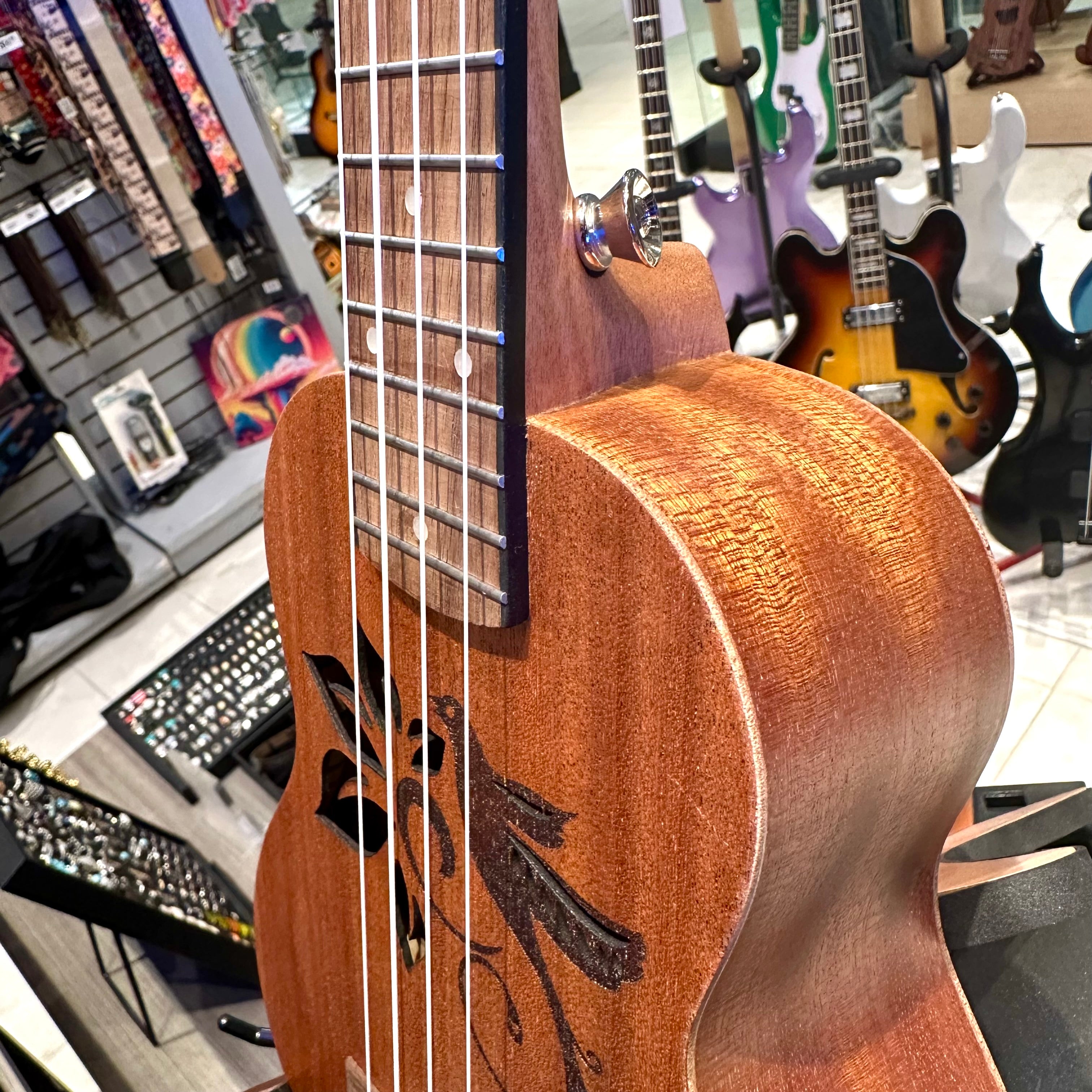 AKUA Aloha: 21" Soprano Ukulele - Hummingbird