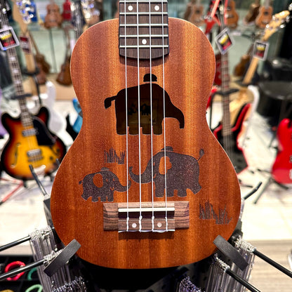 AKUA Aloha: 21" Soprano Ukulele - Hummingbird