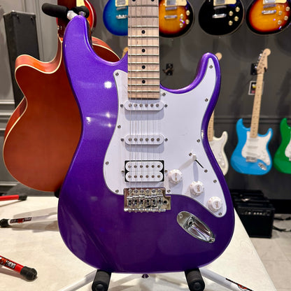 Gephardt Ground Series: 39" Electric Guitar, Maple Neck - Purple Shimmer