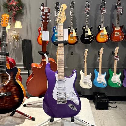 Gephardt Ground Series: 39" Electric Guitar, Maple Neck - Purple Shimmer