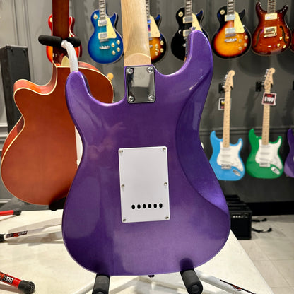 Gephardt Ground Series: 39" Electric Guitar, Maple Neck - Purple Shimmer