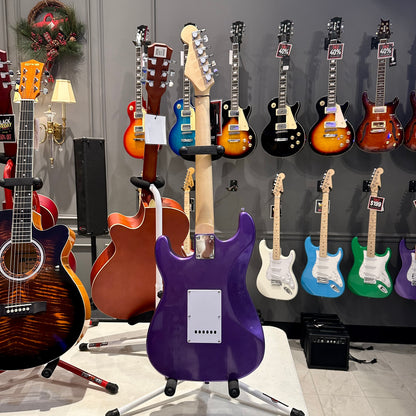 Gephardt Ground Series: 39" Electric Guitar, Maple Neck - Purple Shimmer