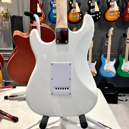 Gephardt Ground Series: 39" Electric Guitar, Maple Neck - White