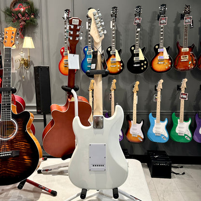 Gephardt Ground Series: 39" Electric Guitar, Maple Neck - White