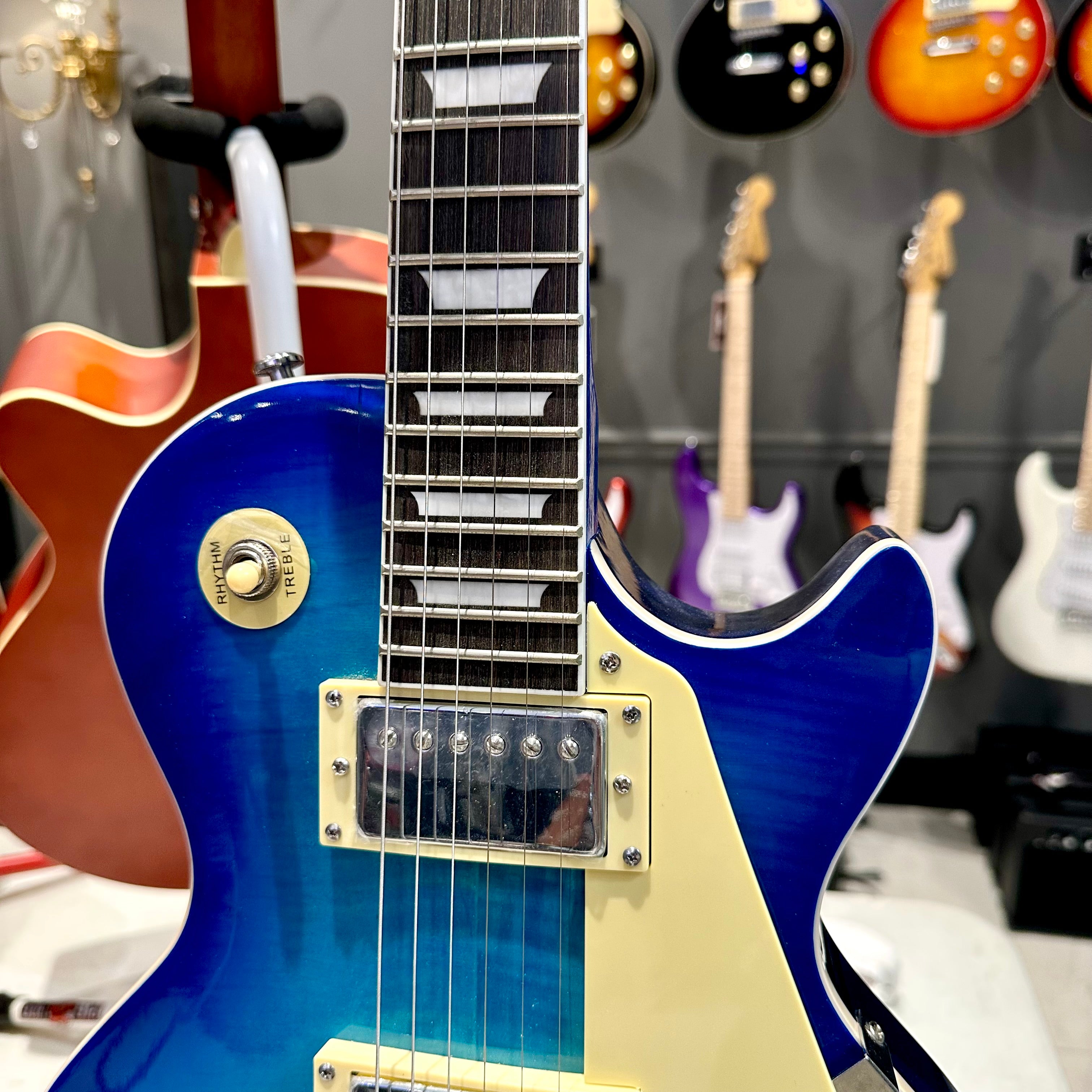 Mars Guitars: Electric Guitar LP - Blueburst