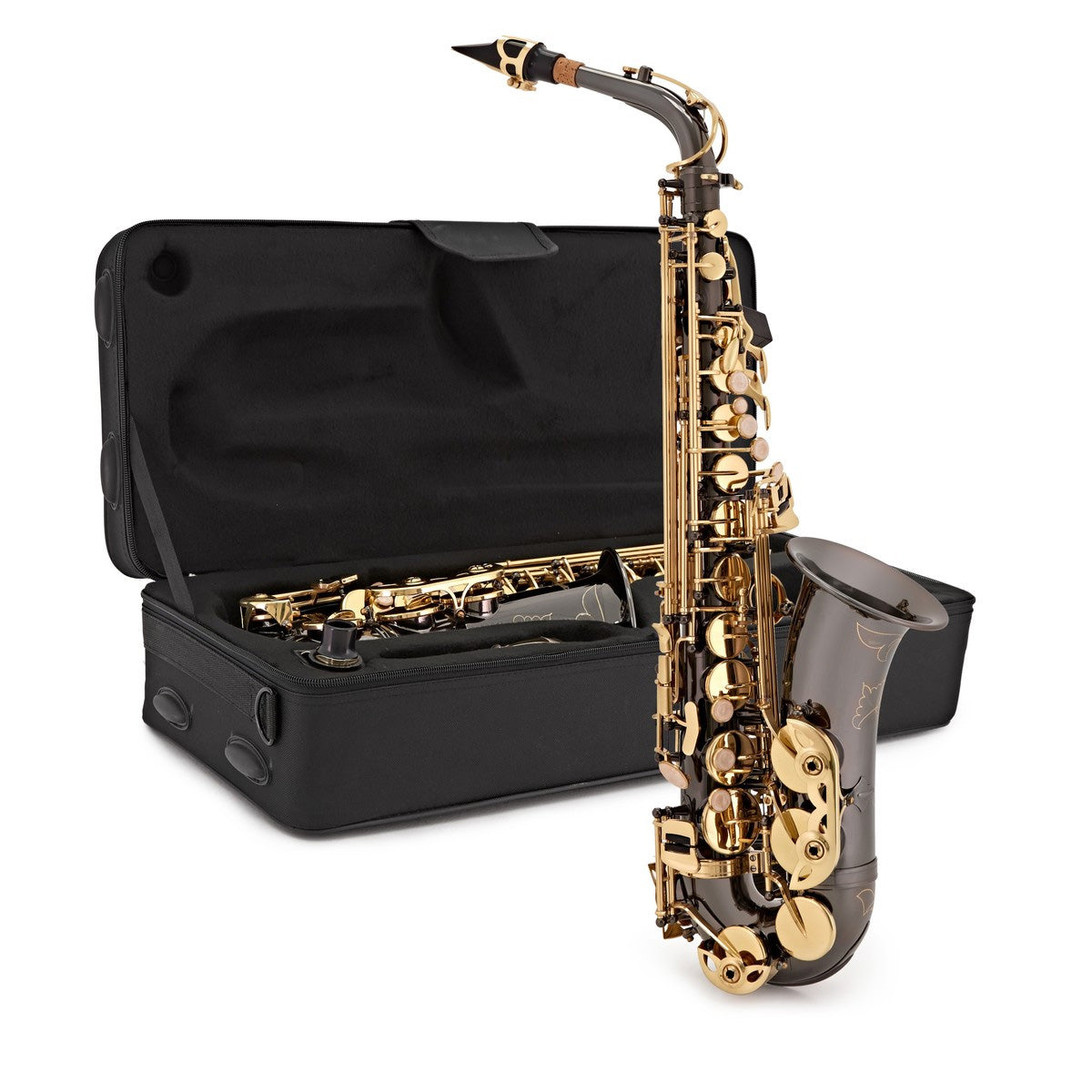 Rebrand AS-2: Economical Alto Saxophone, Black Lacquered