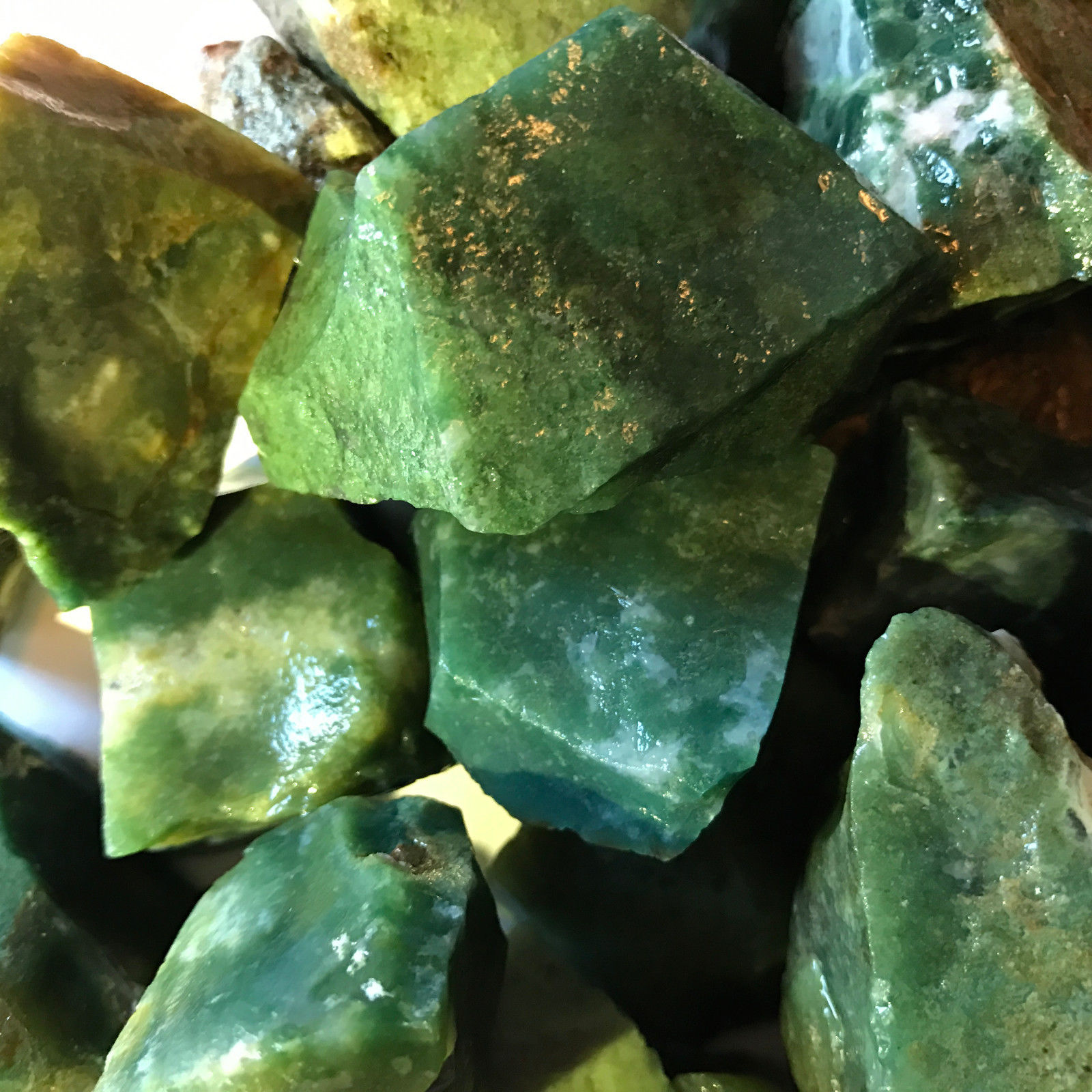 green jasper stone