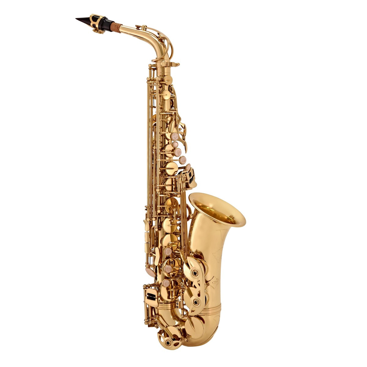 Opal OAS-100 Gold Lacquered Alto Saxophone • Prince Music Company
